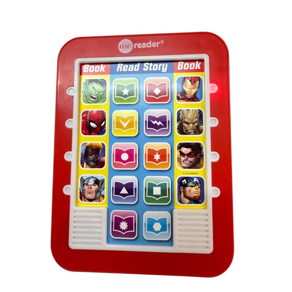 Me Reader Marvel Characters Talking Select Story Electronic Toy