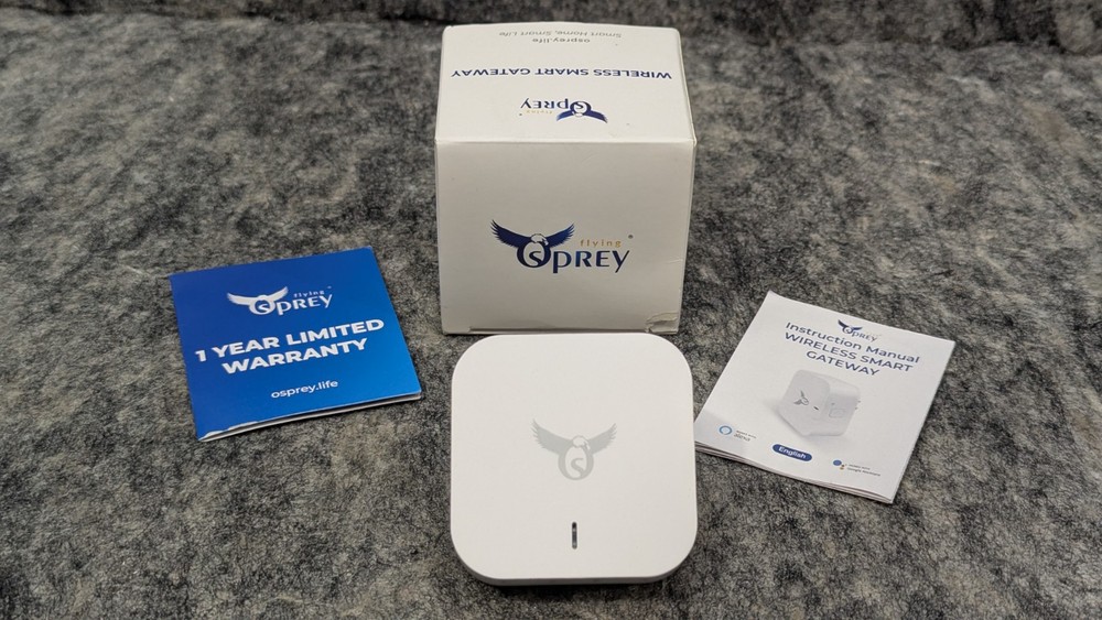 Osprey Wireless Smart Gateway: WiFi & Bluetooth Hub, Automatic Device Control