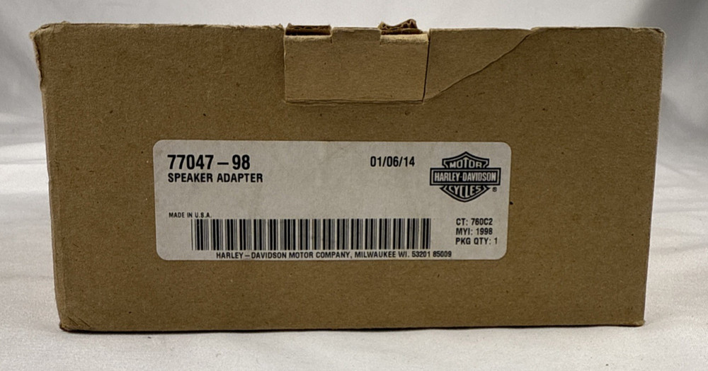 HARLEY DAVIDSON SPEAKER ADAPTER 77047-98