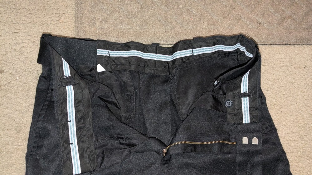 black uniform pants 34 waist