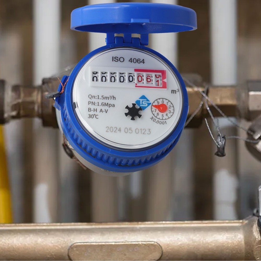 Smart digital water meter household mechanical rotor pointer cold water meter