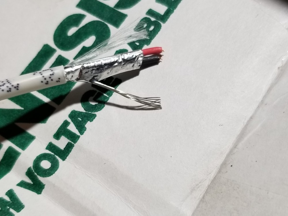 Southwire Genesis 3214 18/2C Plenum Shielded Security/Control Cable White /100ft