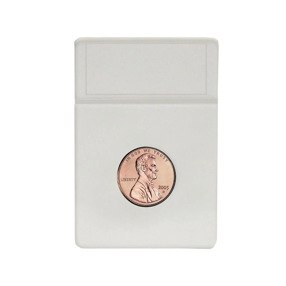 NEW 25pk BCW Penny Display Slab Insert- White Foam Insert