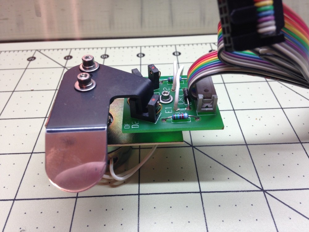 Laser Shutter Sensor Driver Board w/Cable and Rotary Solenoid