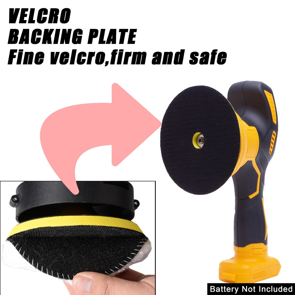 Car Buffer Sander For Dewalt Battery Cordless Brushed Polisher Polish Machine
