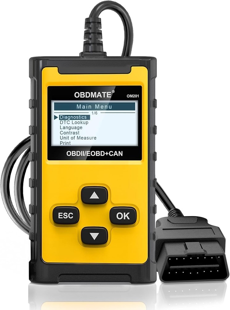 Compact OM201 Check Engine Code Reader: Your Essential OBDII Diagnostic Partner