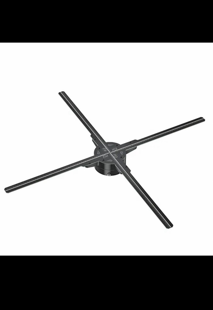 3D Holographic Fan Light Video Phone Bluetooth App Connect