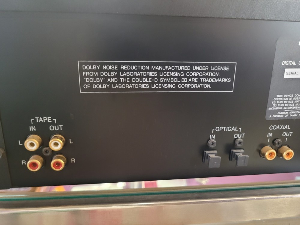 Optimus DCT 2000 Digital Compact Cassette Deck