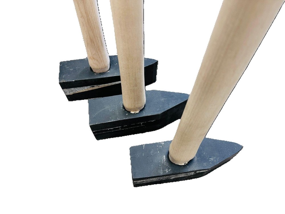 Micon Single Edge Chisel & Square Stone Splitting Hammer - 14 lbs