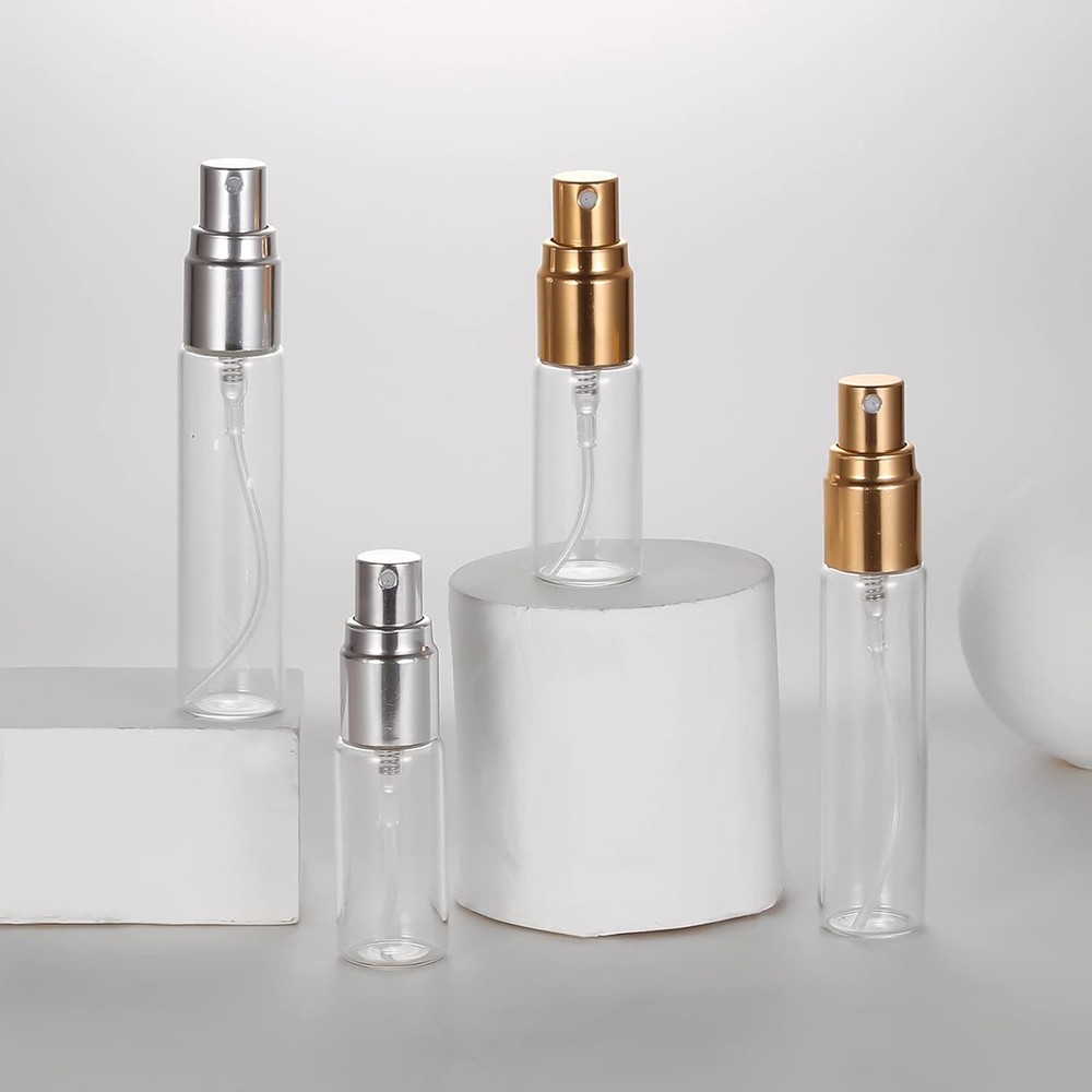 20 Pack Set 10ML Protable Refill Bulk Atomizer Spray Travel Perfume Bottle