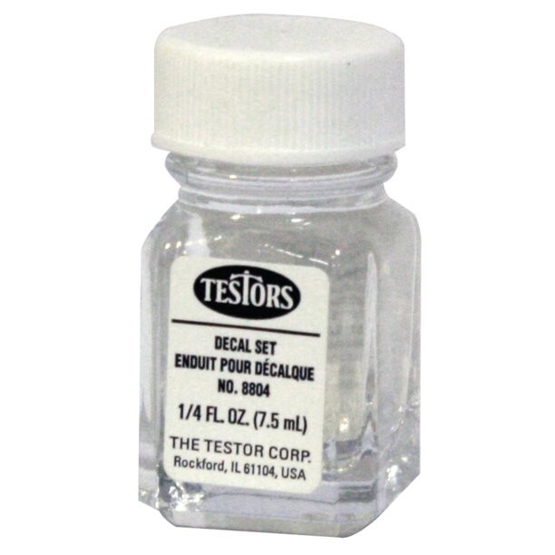 Testors 8804TT 1/4 oz. Decal Setting Solution NEW