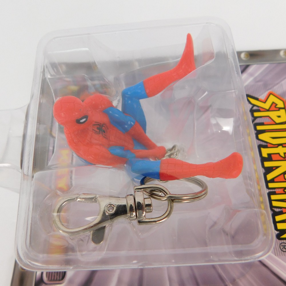 2002 Marvel Spider-Man Keychain / Keyring Web Climber Playfully yours Sealed