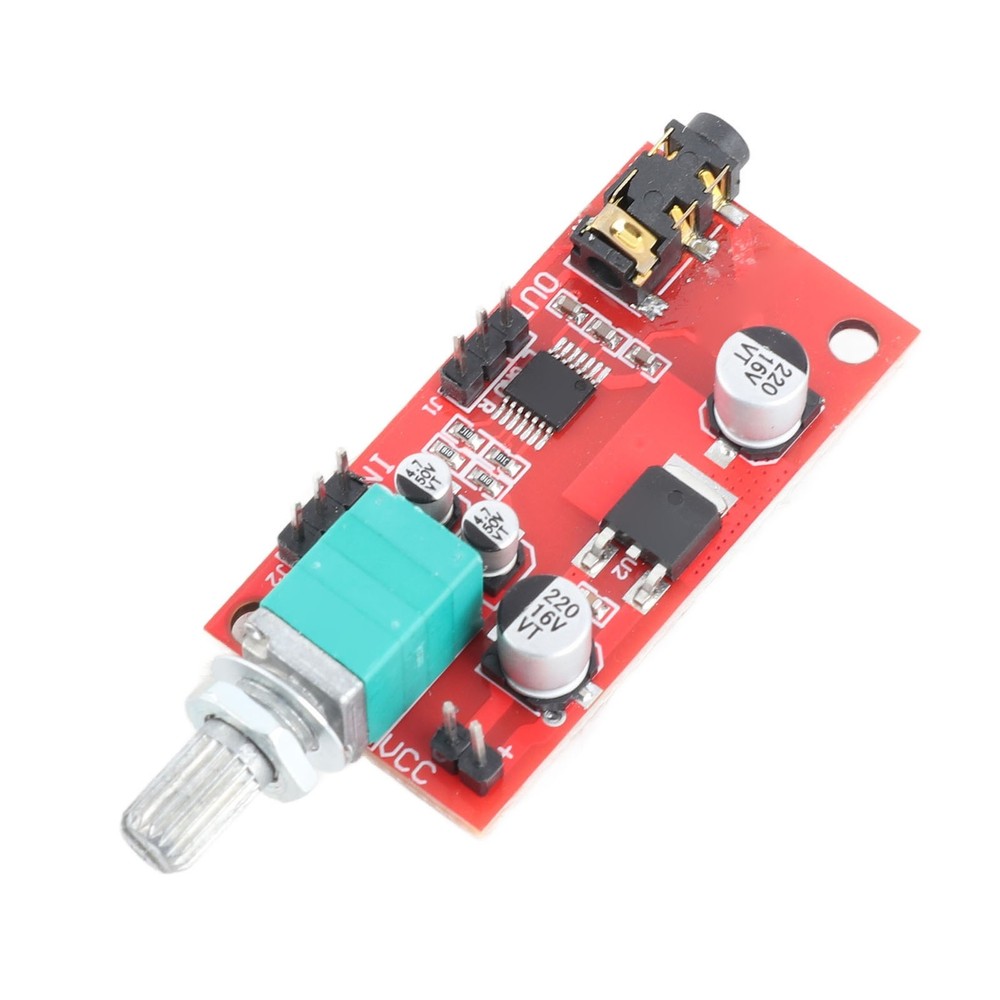 Headphone Amplifier Module 3.5mm Interface Earphone Preamplifier Board DC 3‑12V