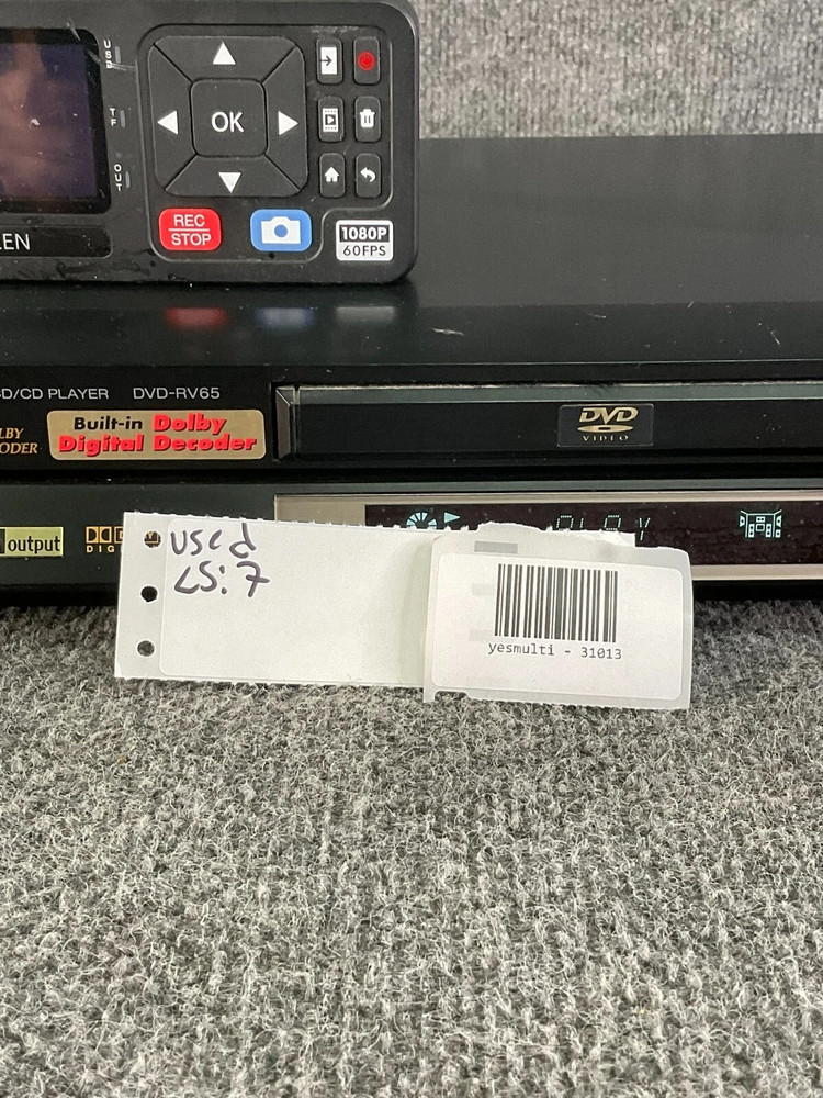 Panasonic DVD-RV65 5.1 Ch DTS Dolby Digital Decoder – Hi-Fi CD/DVD Player