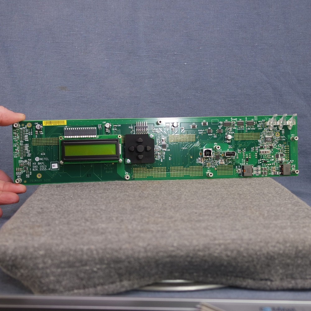 Mitel 5000 HX Front Panel Backplane 580.1023 Includes Cabinet Front Panel