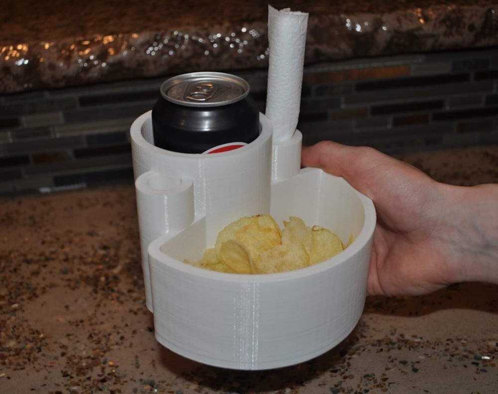 Snack Attack Cup with Built in Bowl