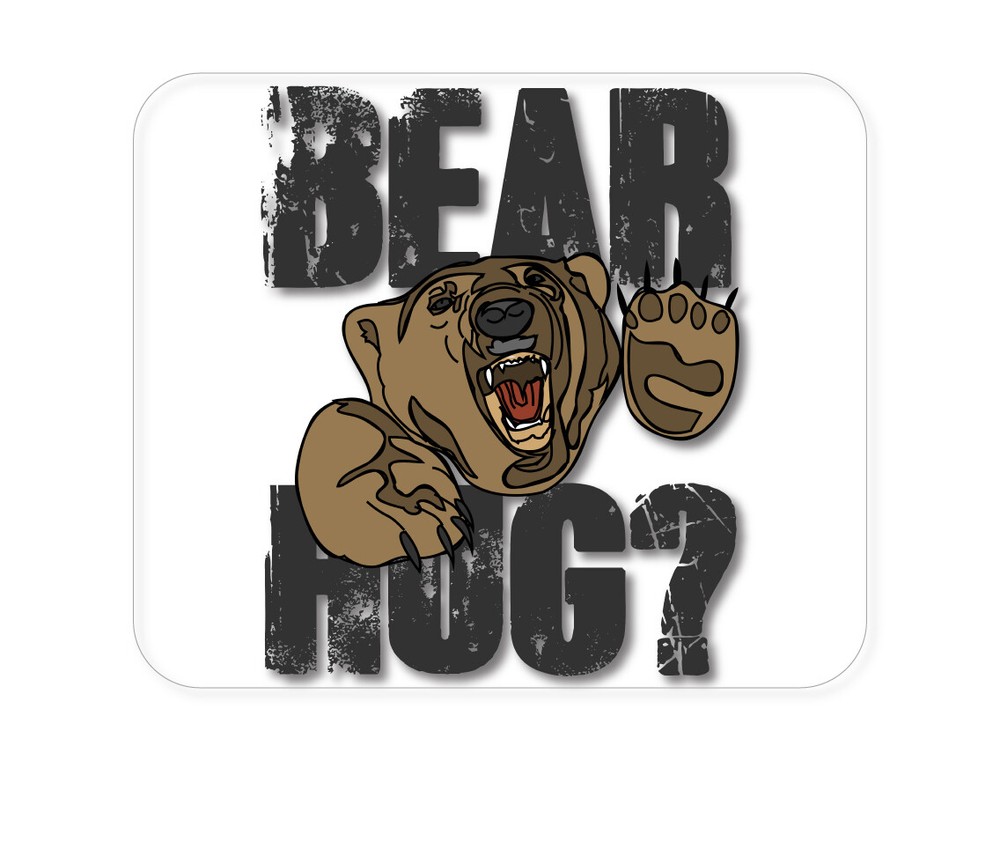 CUSTOM Mouse Pad 1/4 - Bear Hug?