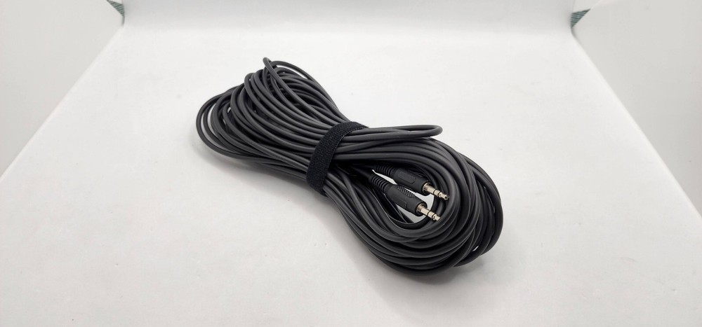 Genuine HTC Vive VR Headset Base Station Sync Cable Connection Line 50ft 3.5mm