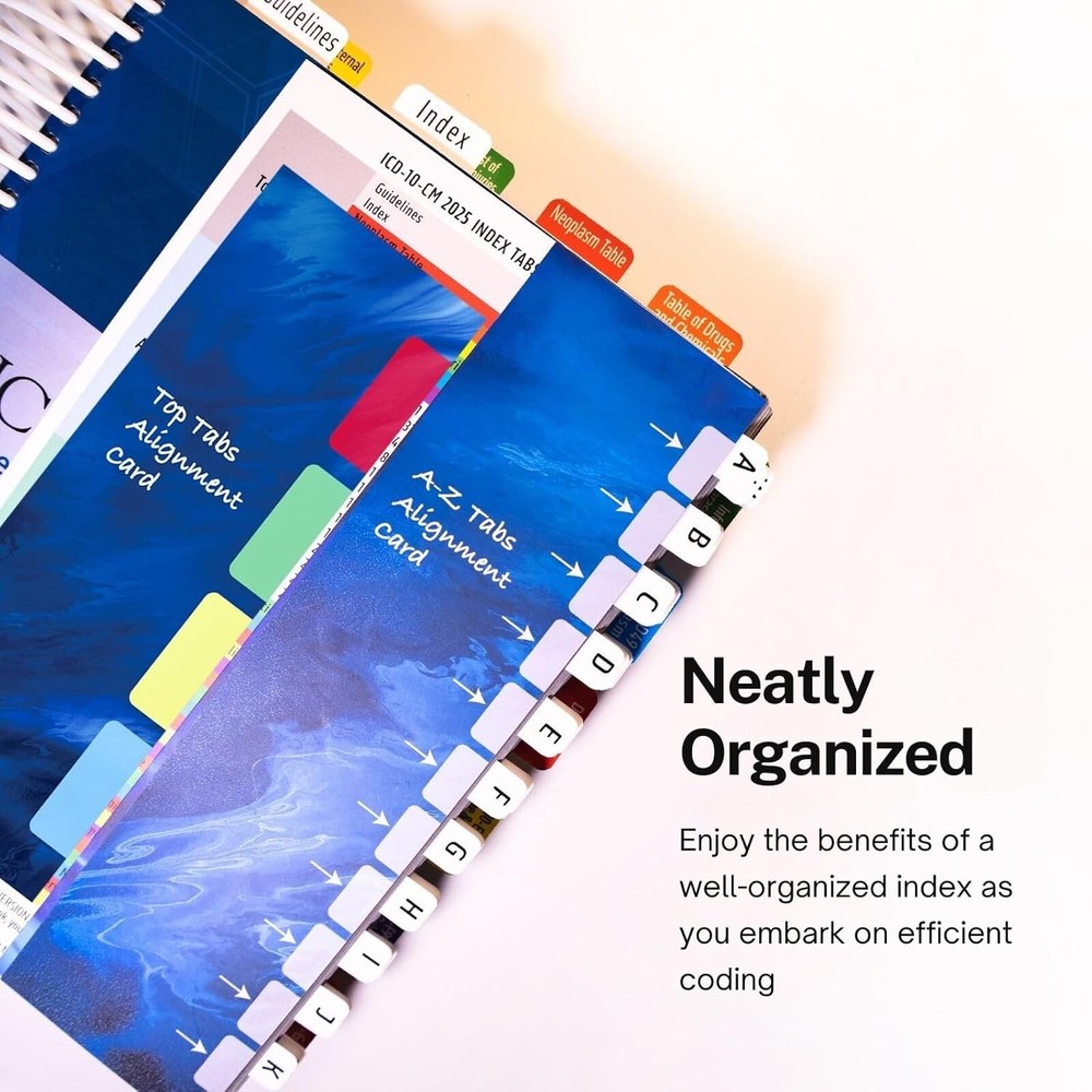 Index Tabs for ICD-10-CM 2025 The Complete Official Codebook - Navigate with...