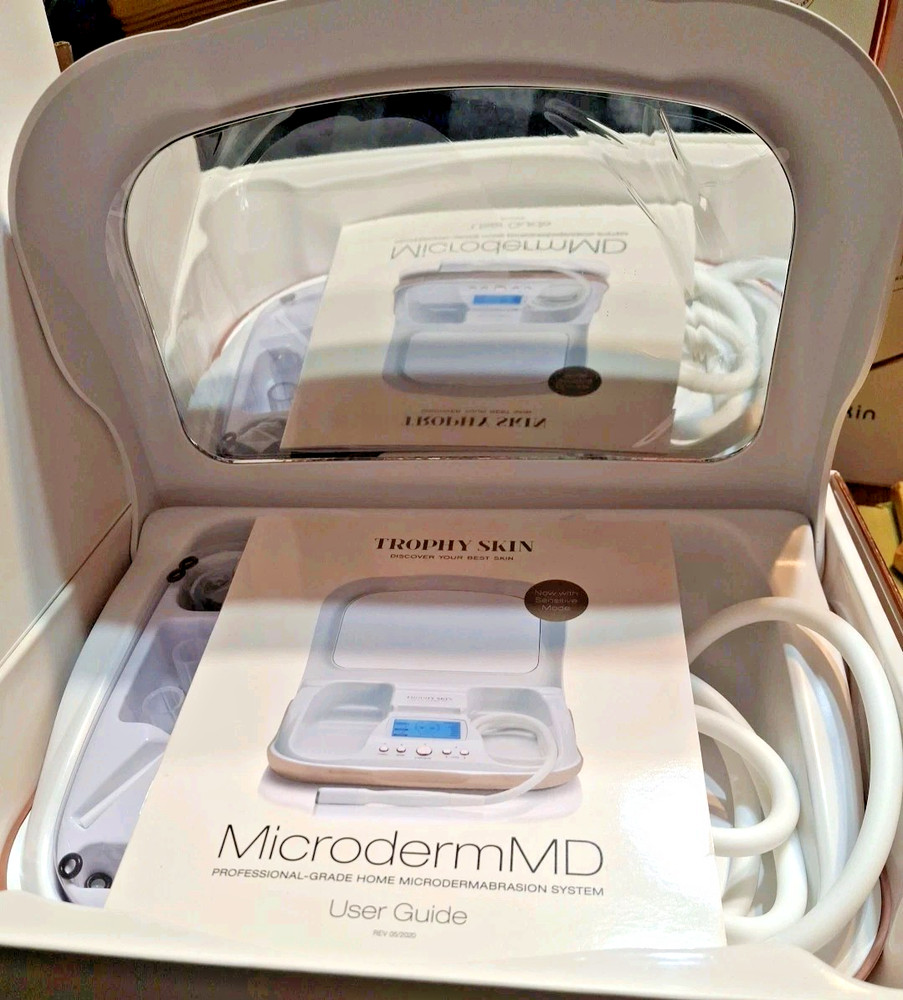 Trophy Skin MicrodermMD Professional Home Microdermabrasion System Open Box
