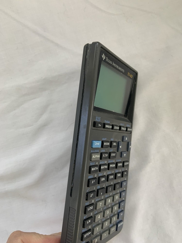 Texas Instrument TI 82 Graphing Calculator Math Necessary Tested