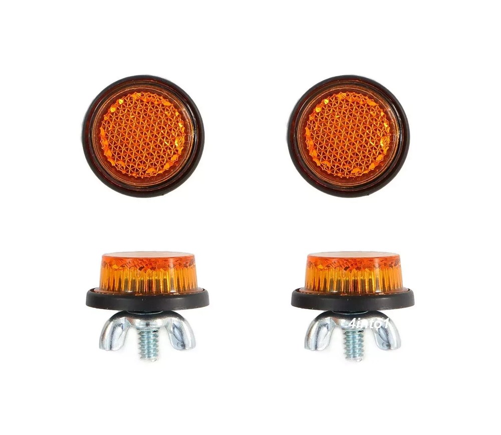 Chris Products Reflectors 4 Pack Amber CH4A