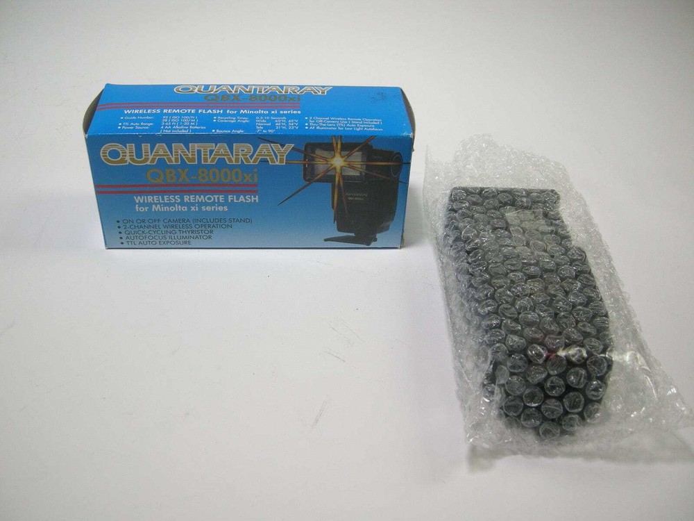 Quantaray QBX-800xi Wireless Remote Flash for Minolta xi Series