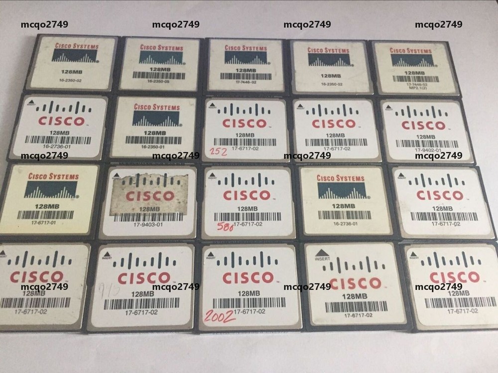 20X  Original Cisco 128MB Compact Flash CF card Memory card
