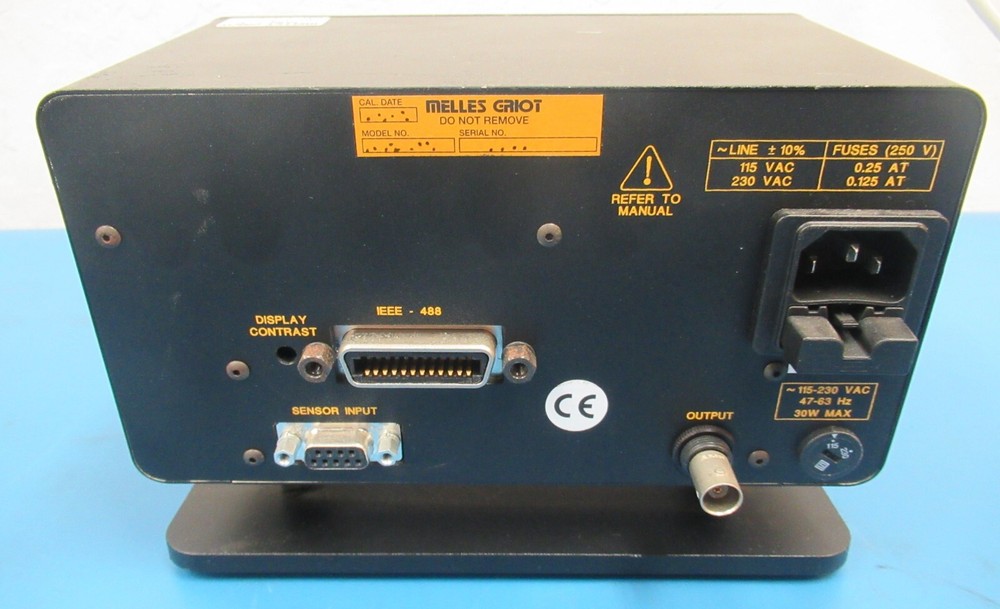 Melles Griot Universal Optical Power Meter