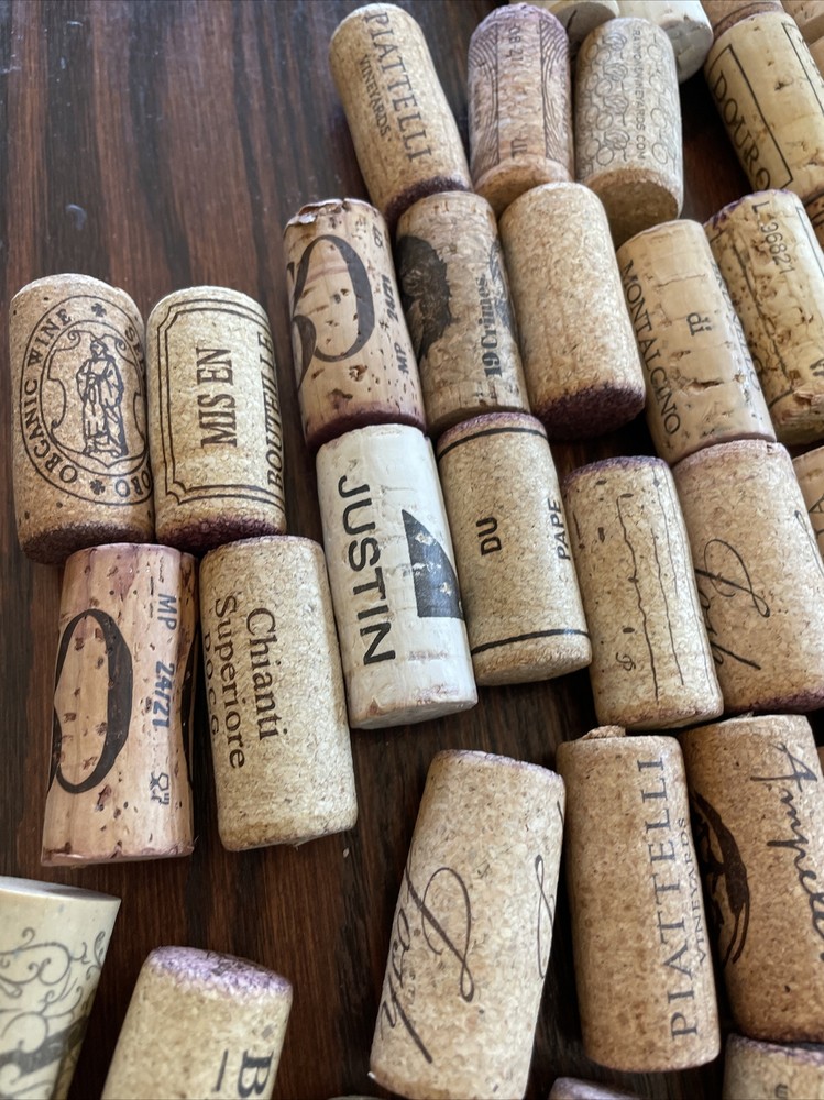 Wine Corks 100 ASSORTED USED WINE CORKS