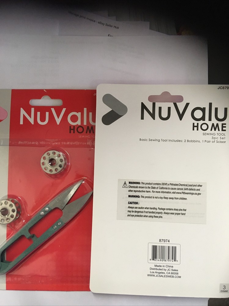 Scissors BOBBINS Embroidery Sewing Tool Snips Thrum Thread Cutter  US SHIPPER