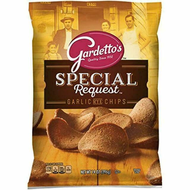 Gardetto's Special Request Roasted Garlic Rye Chips - 5.5 oz.