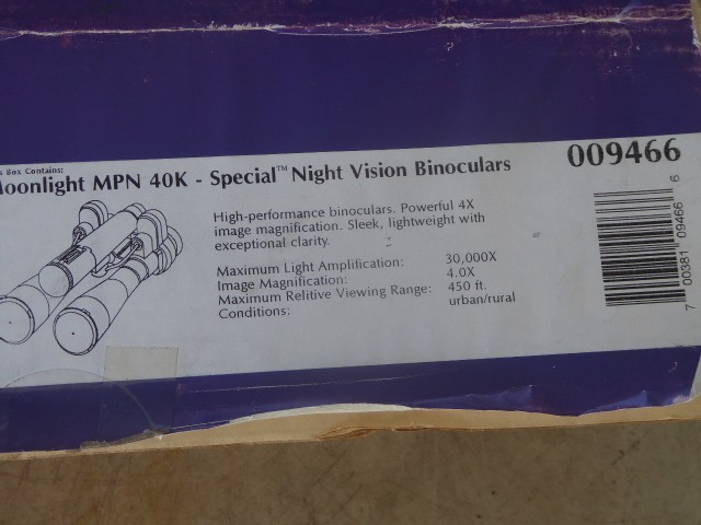 MOONLIGHT MPN40K NIGHT VISION BINOCULARS