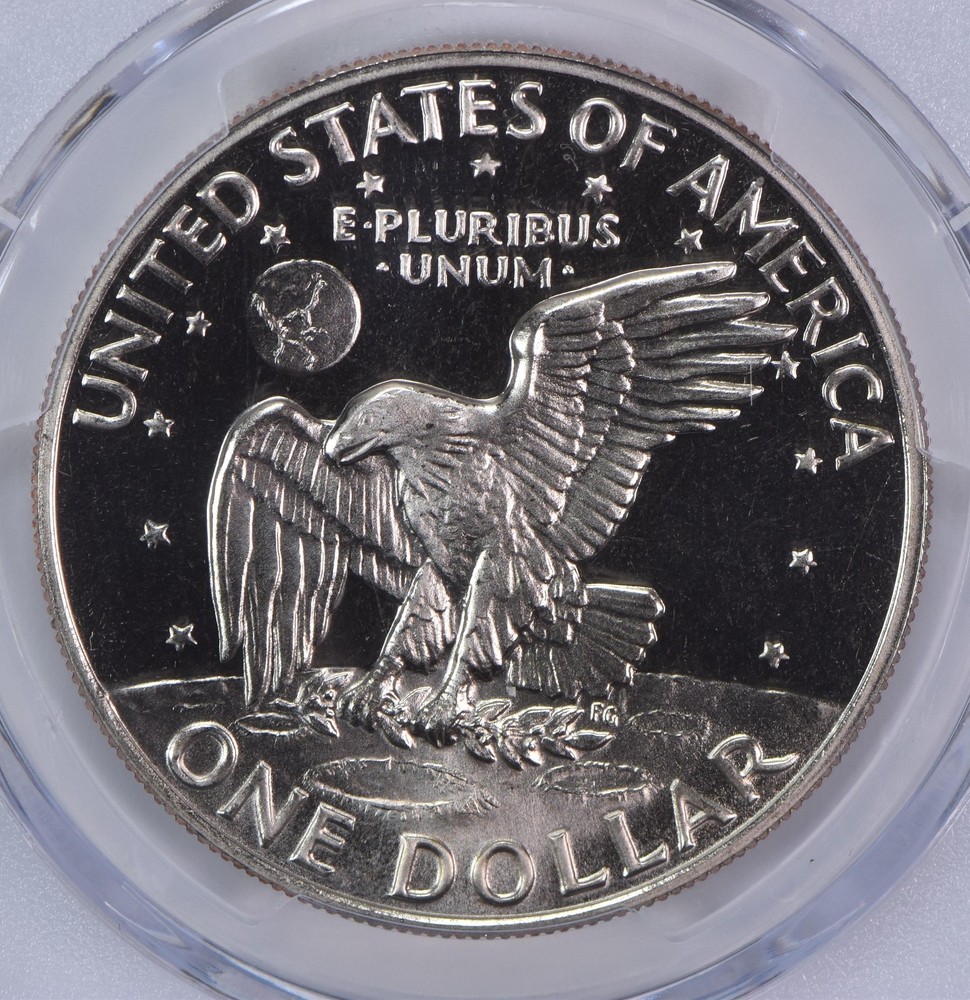 1973-S Eisenhower $1 CLAD PR69 PCGS Blue Label