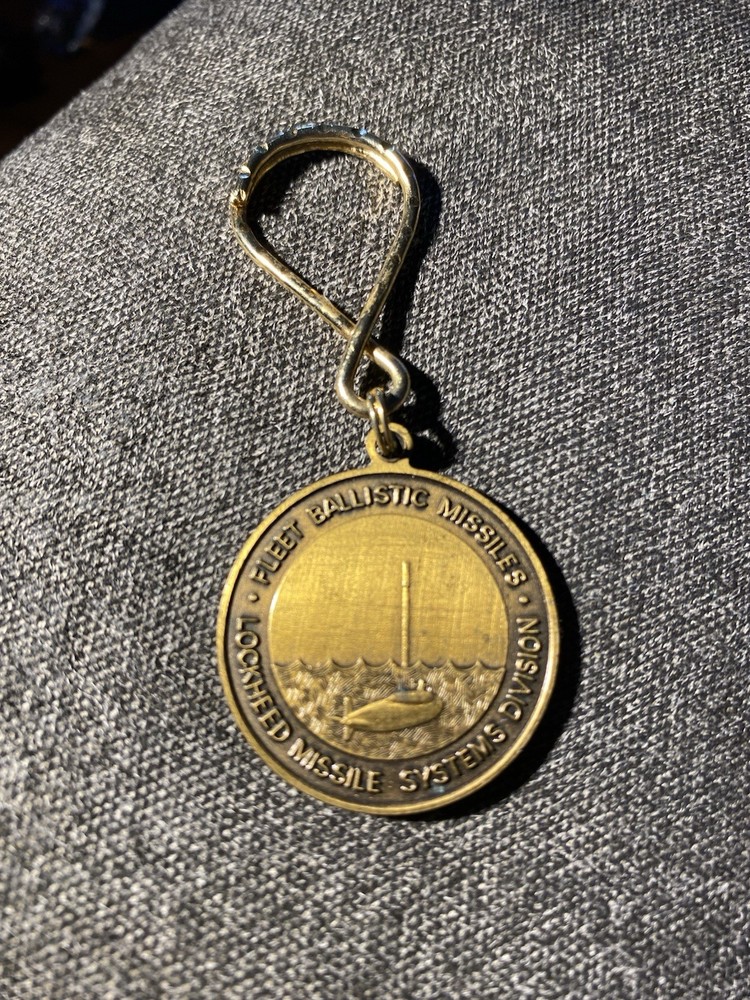 Lockheed Missile System Keychain