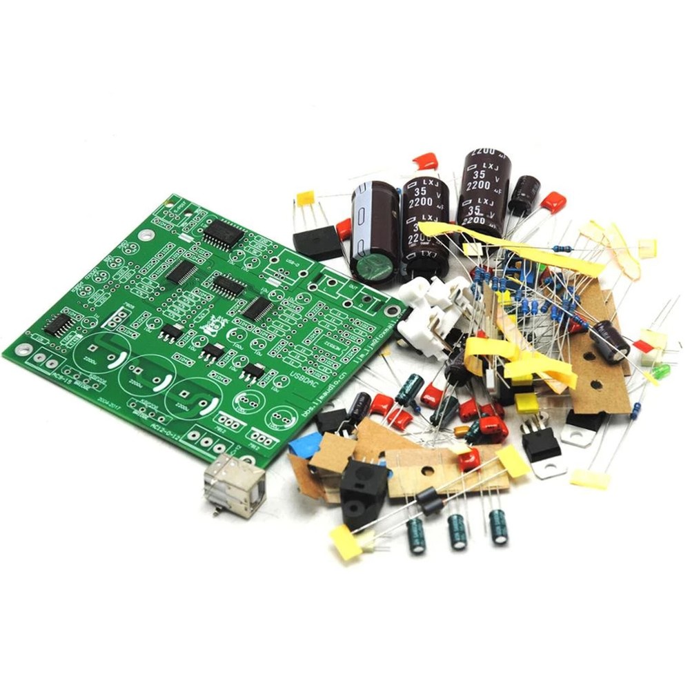 1pc CS4398 CS8416IC DAC Digital Receiving Decoder Ready Card Kit DIY