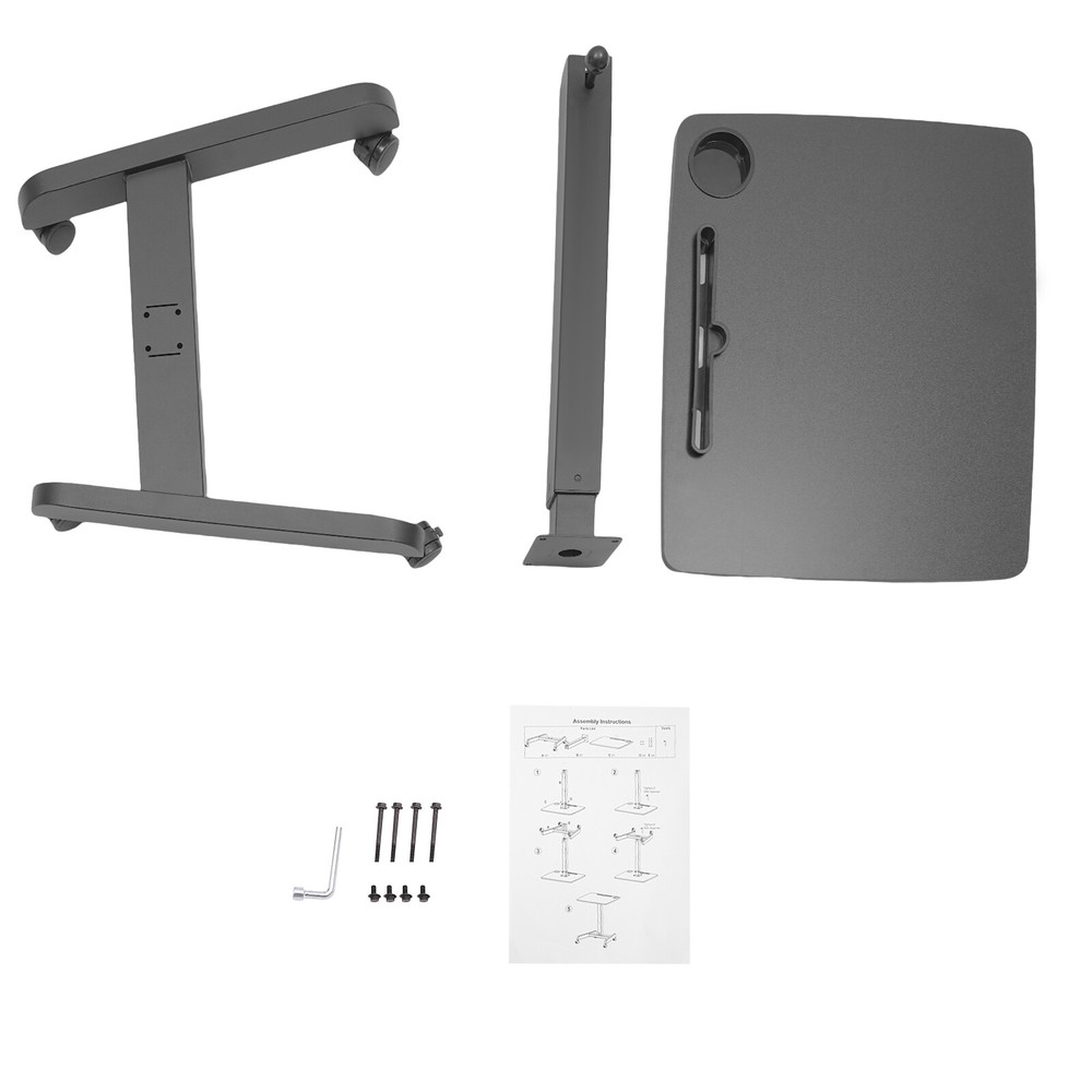 Mobile Standing Desk, Standing Desk , Lectern Portable with Wheels