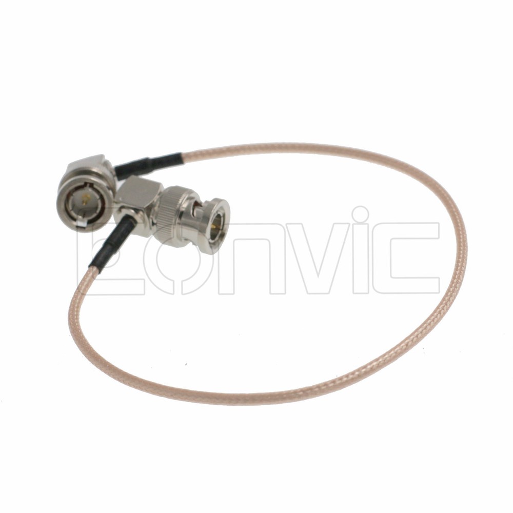 Camera 3G SDI Video Cable BNC Right Angle Blackmagic Hyperdeck SmallHD RG179