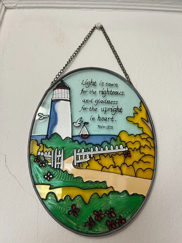Suncatcher, multicolor, Psalm 97:11