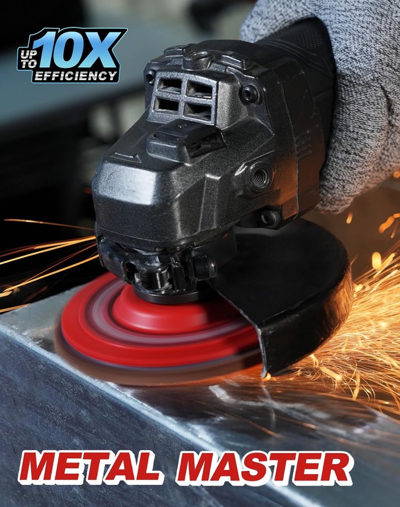 EZARC Flap Discs 60 Grit, 4-1/2" x 7/8" Ceramic Grain Sanding Disc,...
