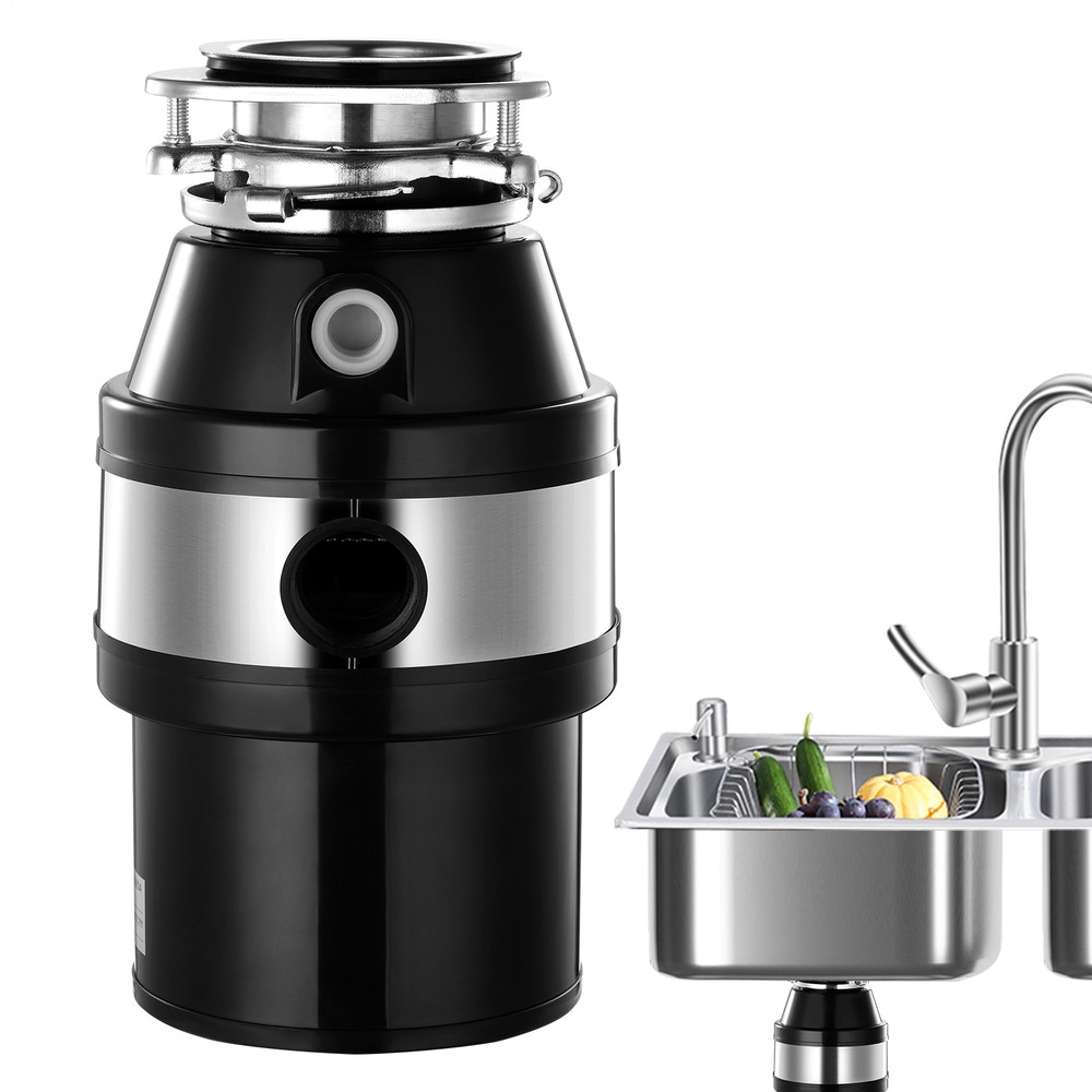 4000 RPM Household Garbage Disposer Kitchen Food Waste Sink Disposal 550W New---