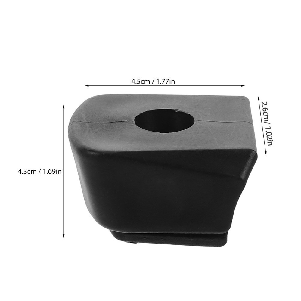 2 Pcs Black Roller Skate Stoppers Inline Skates Brake Accessories