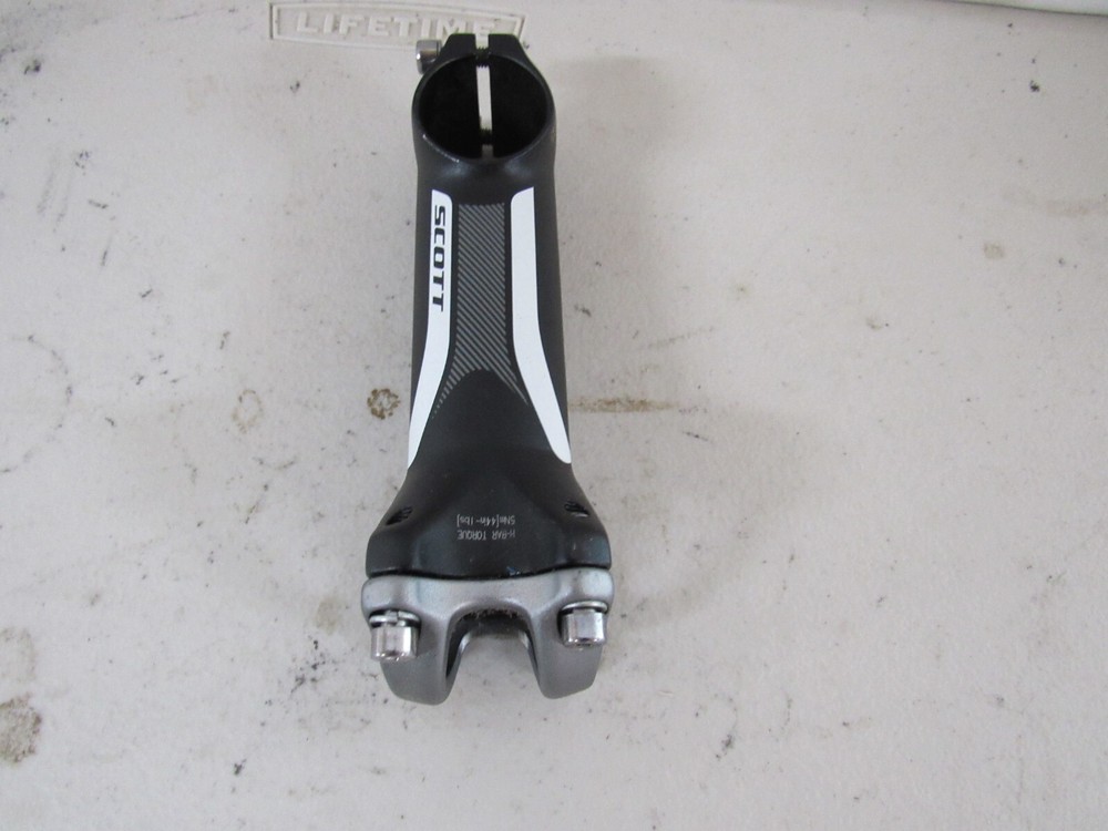 Scott Stem 110mm x 31.8 Black/White 6 deg