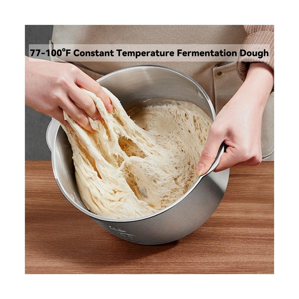 Dough Mixer 7L Large Capacity Electric Dough Maker with Ferment Function for ...