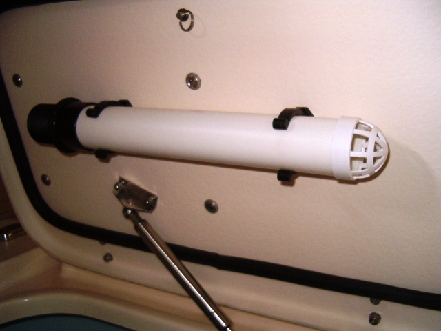 GRADY WHITE LIVE WELL STAND PIPE STORAGE CLIPS