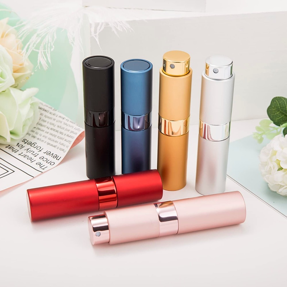 Mini Refillable Perfume Atomizer – 8ml Travel Spray Bottle for Cologne & Fragran