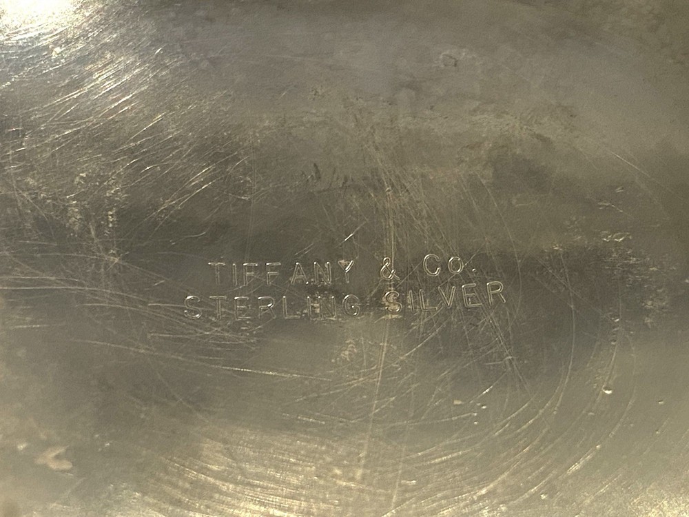 Vintage Tiffany&co Sterling Silver Jar Box