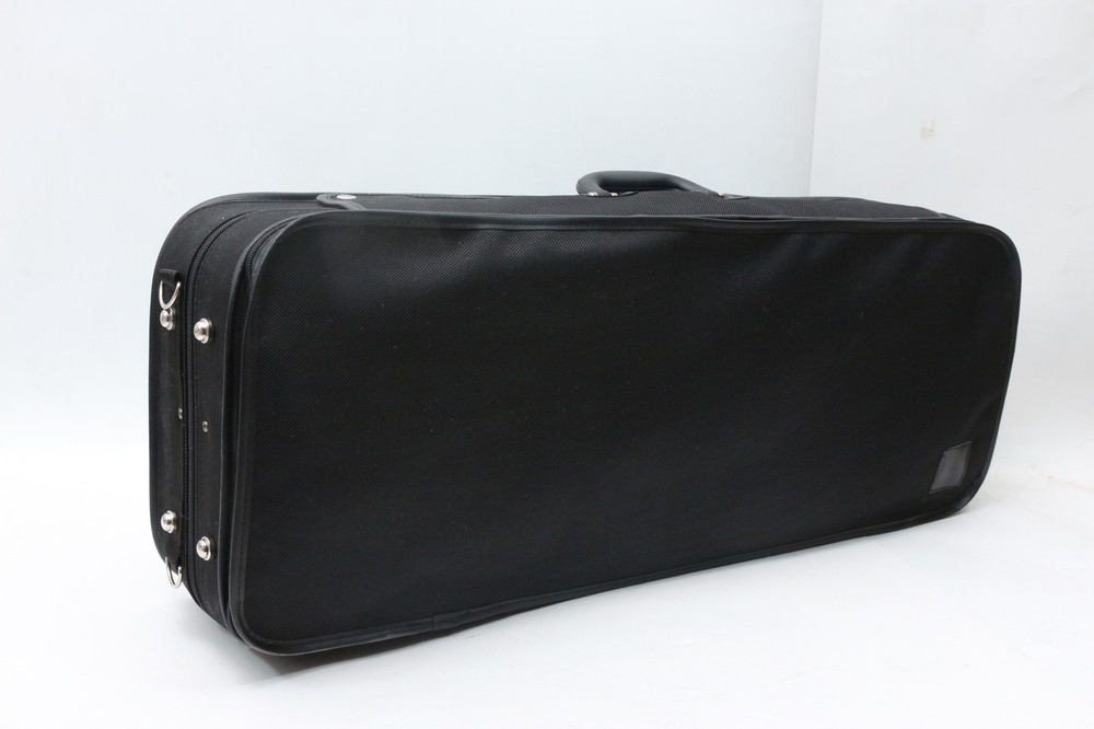 Protable Viola Case Oxford Durable Red Padding Strong Waterproof Black