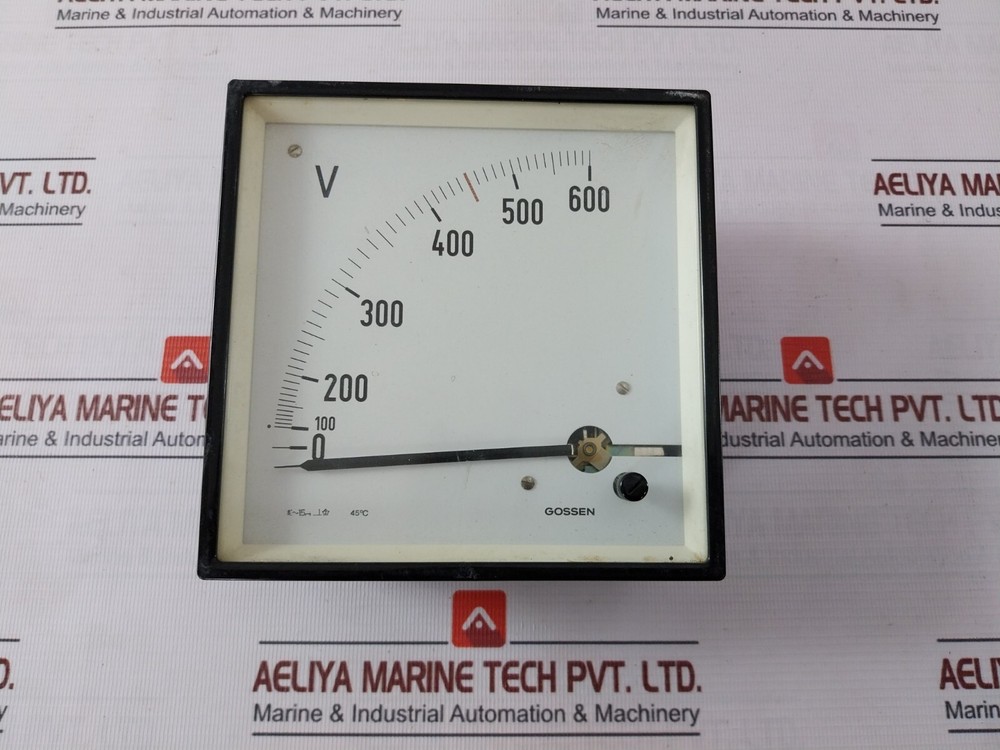 Gossen Voltmeter 0-600V 45 C