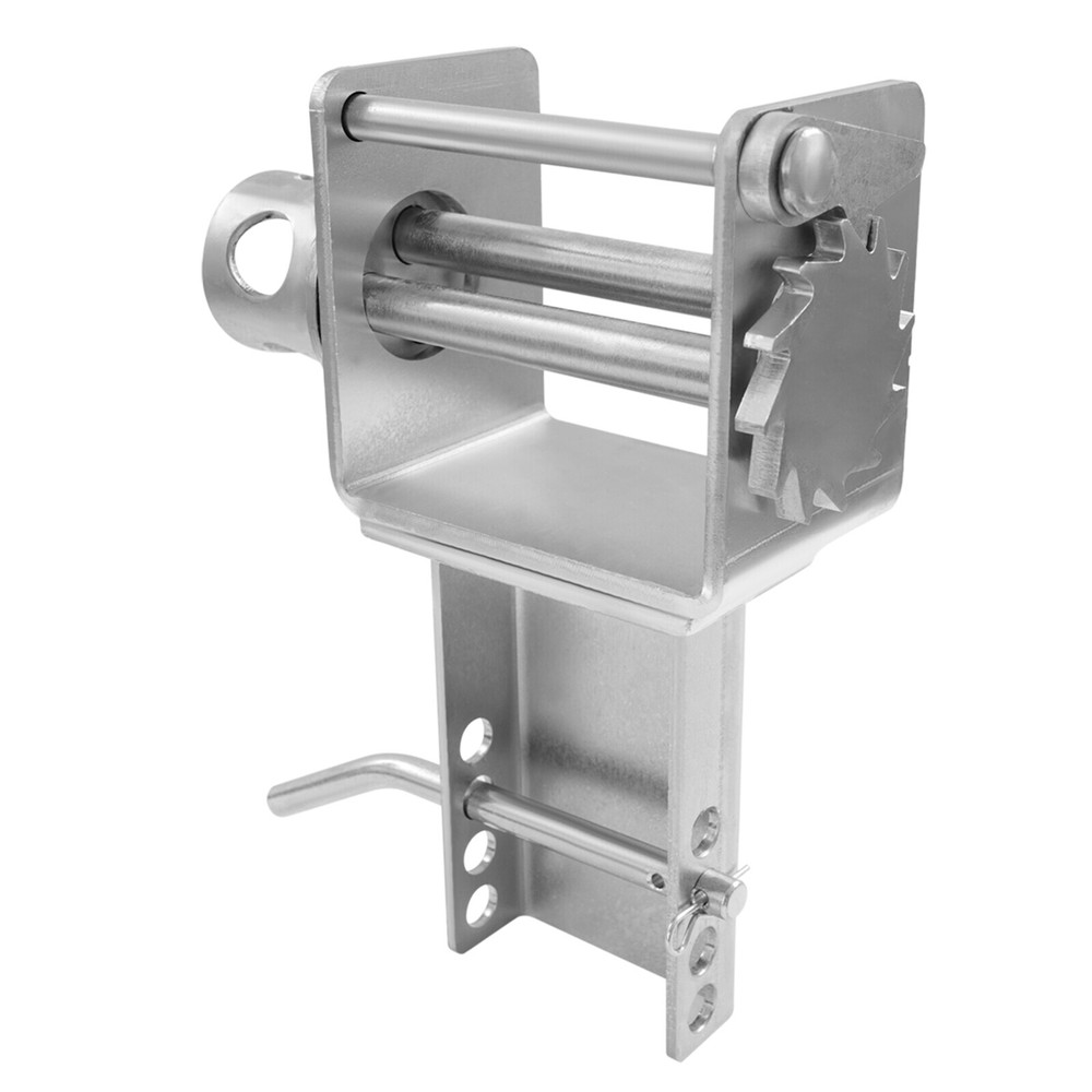 2-Pack Heavy-Duty Trailer Stake Pocket Winch for Safe Cargo Loading